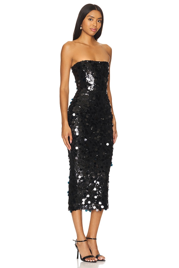view 2 of 4 Electra Midi Dress in Black
