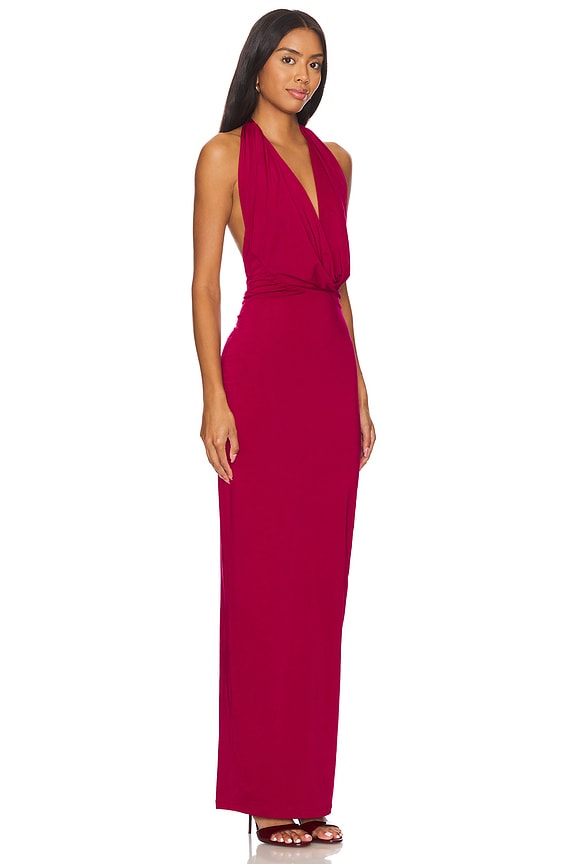 view 2 of 3 Element Gown in Magenta