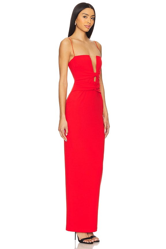 view 2 of 3 Valentine Gown in Cherry