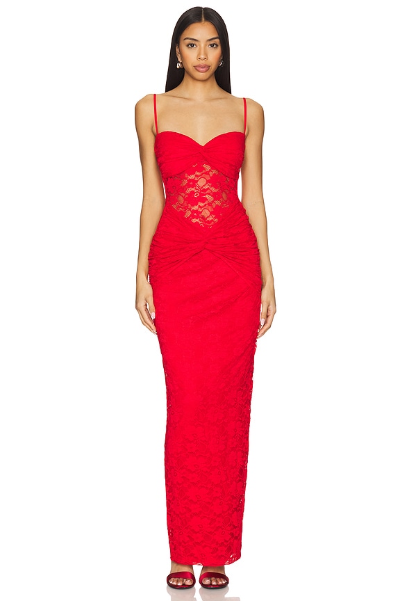 view 2 of 5 Lene Maxi Dress in Red