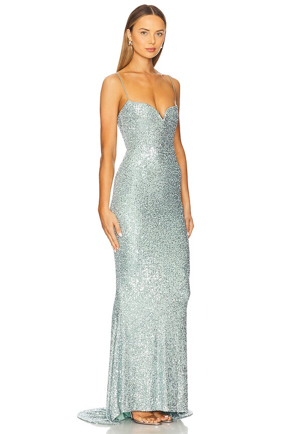 view 2 of 4 Serena Gown in Mint