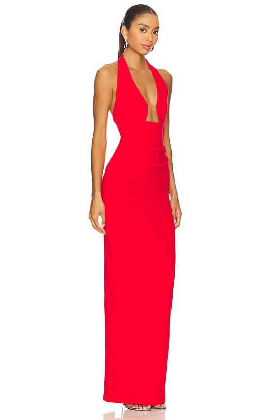 view 2 of 3 Demi Gown in Cherry