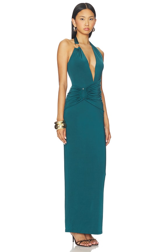 view 2 of 3 Leonie Halter Maxi in Dark Teal