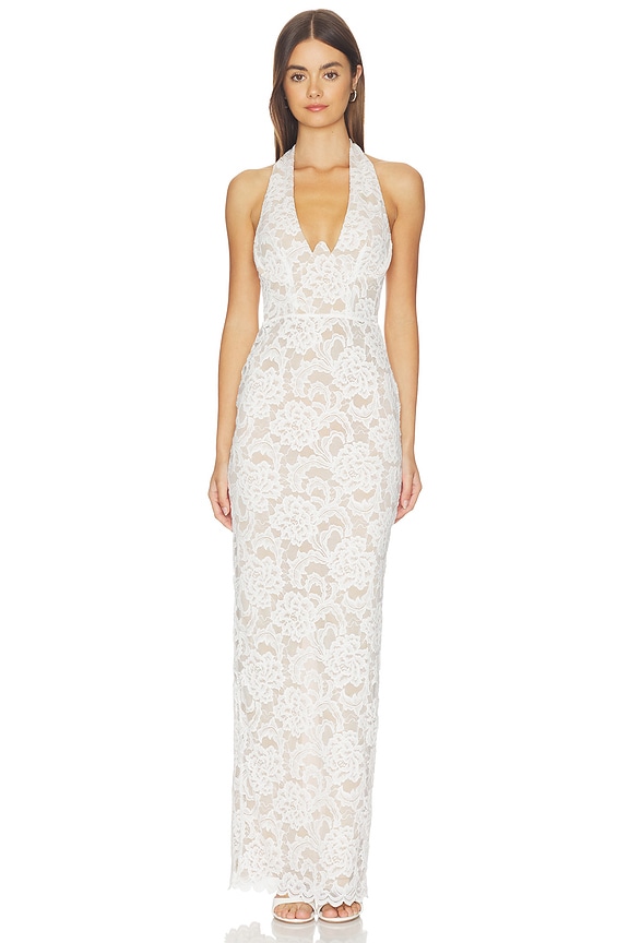 view 1 of 4 Alessia Gown in Ivory