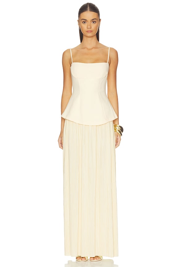 view 1 of 3 Darling Maxi Dress in Lemon