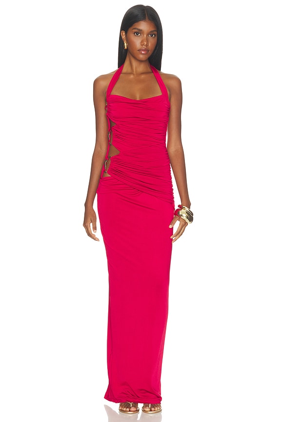 view 2 of 3 Petra Ring Maxi Dress in Affair