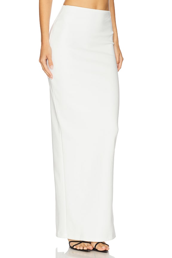 view 2 of 6 Caroline Maxi Skirt in Ivory