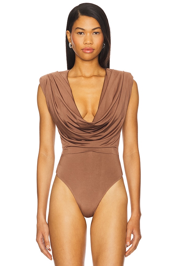 view 2 of 5 Giselle Bodysuit in Cocoa
