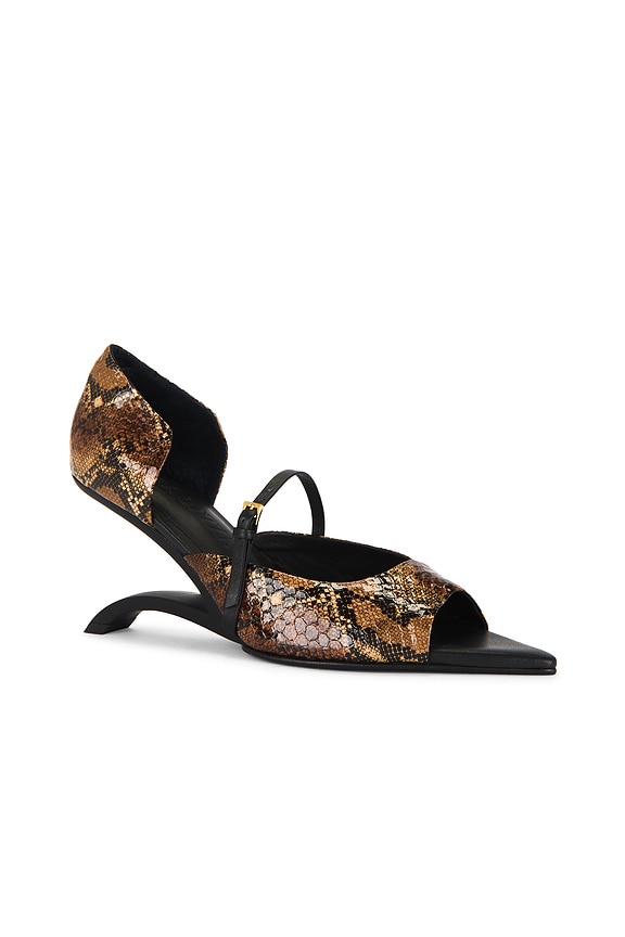 view 2 of 5 ESCARPINS HIGH BELGA in Animal Print