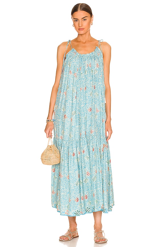 Natalie Martin Jerusha Dress in Andromeda Turquoise | REVOLVE