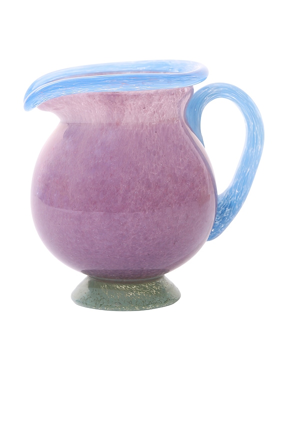view 1 of 4 Grape Pastel Pitcher Vase in 