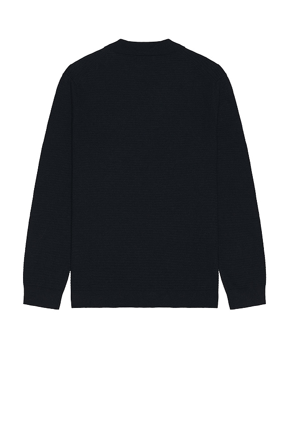 view 2 of 4 Paul Long Sleeve Polo in Deep Navy