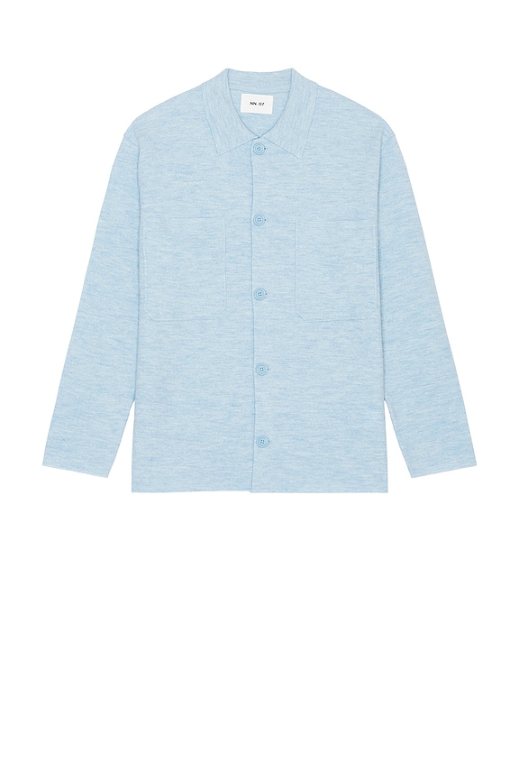 view 2 of 3 Jonas Overshirt in Powder Blue
