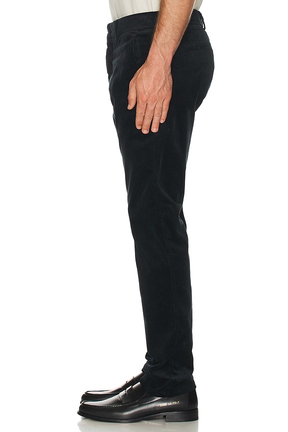 view 2 of 5 Theo Cord Pant in Navy Blue