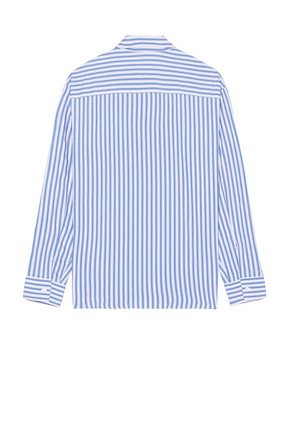 view 2 of 4 Freddy Shirt in Blue Stripe
