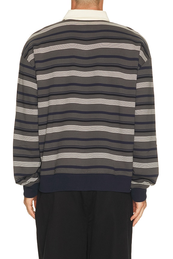 view 2 of 4 폴로 in Grey Stripe
