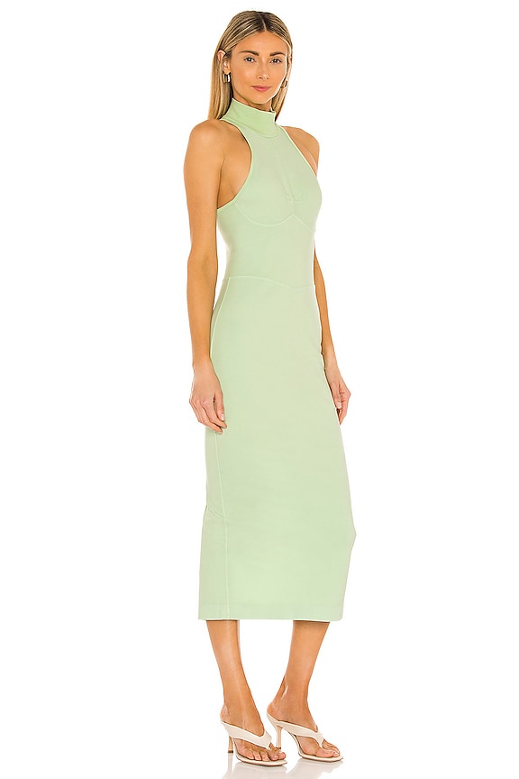 view 2 of 3 VESTIDO MIDI MARTINIQUE in Lime