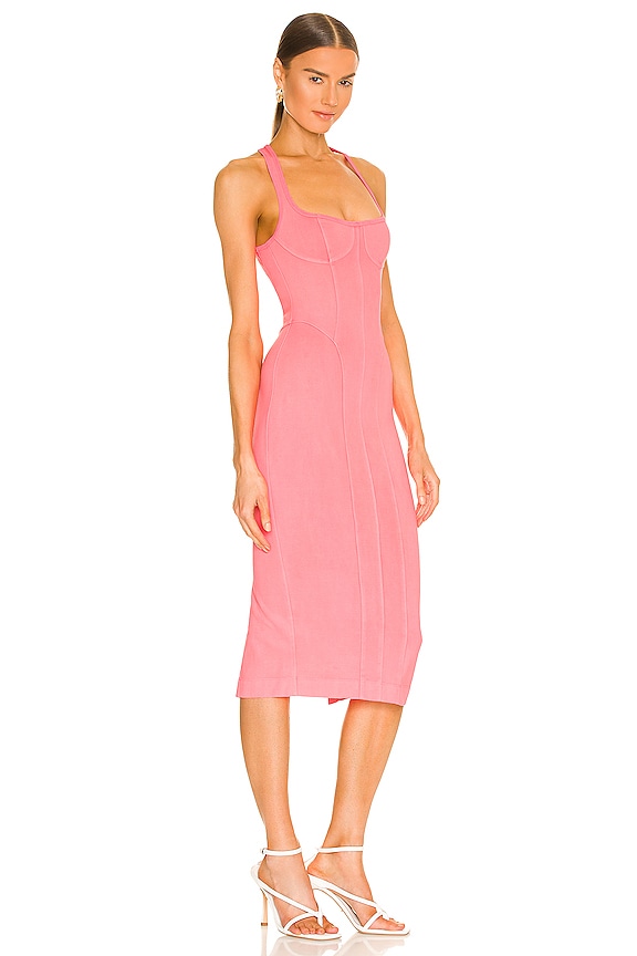 view 2 of 3 Anouk Dress in Pink Shock