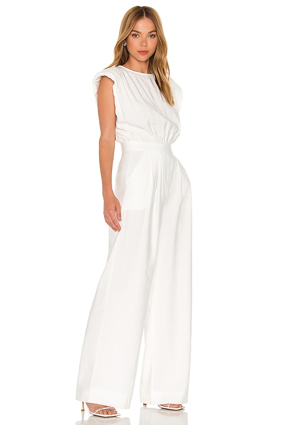 view 2 of 3 Josie Jumpsuit in White
