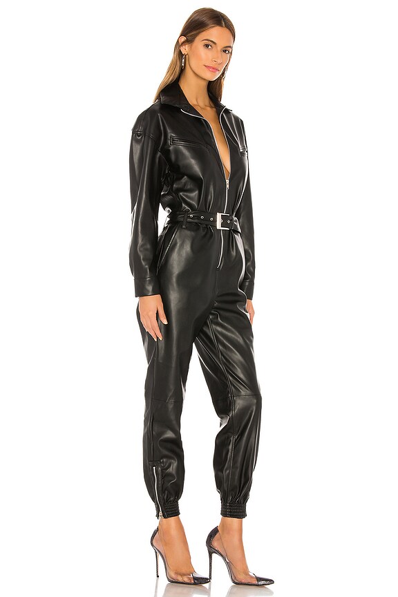 view 2 of 3 NAT 가죽 커버올 in Black