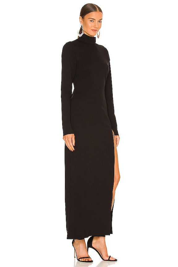 view 2 of 3 Declan Turtleneck Dress in Black