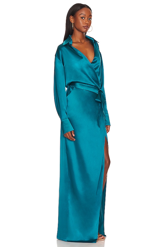 view 2 of 3 DALLAS 맥시원피스 in Teal