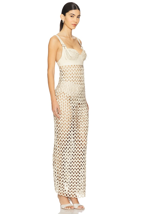 view 2 of 3 Harley Dress in Crema