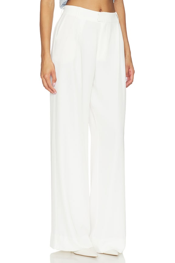 view 2 of 6 PANTALON CLAUDIA in White