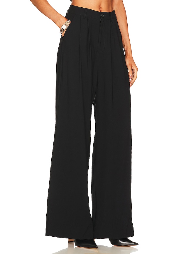 view 2 of 4 Fabi Wide Leg Pant in Black