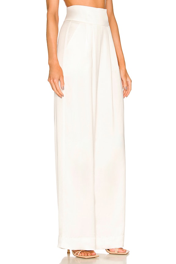 view 2 of 4 Patrice Pant in White