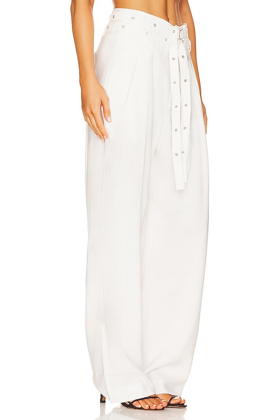 view 2 of 4 PANTALON RUBY in White