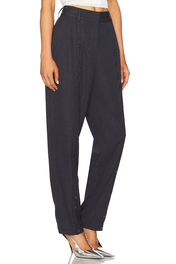 view 2 of 6 Alessia Pant in Dusk & Silver Stripe