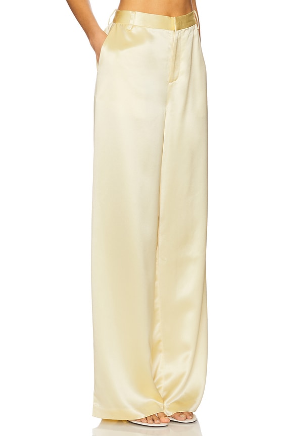 view 2 of 6 PANTALÓN ESME in Pale Yellow