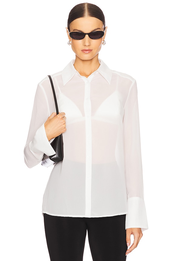 view 2 of 5 BLUSA in White