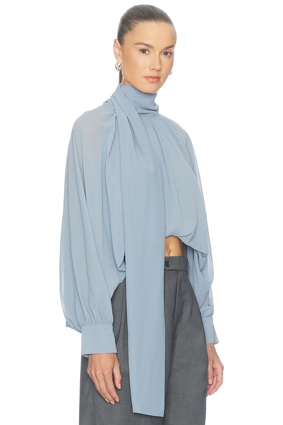 view 2 of 4 Romy Blouse in Steel