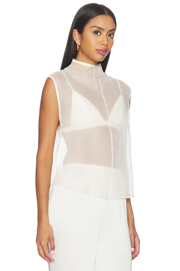 view 2 of 4 Colette Top in Ivory