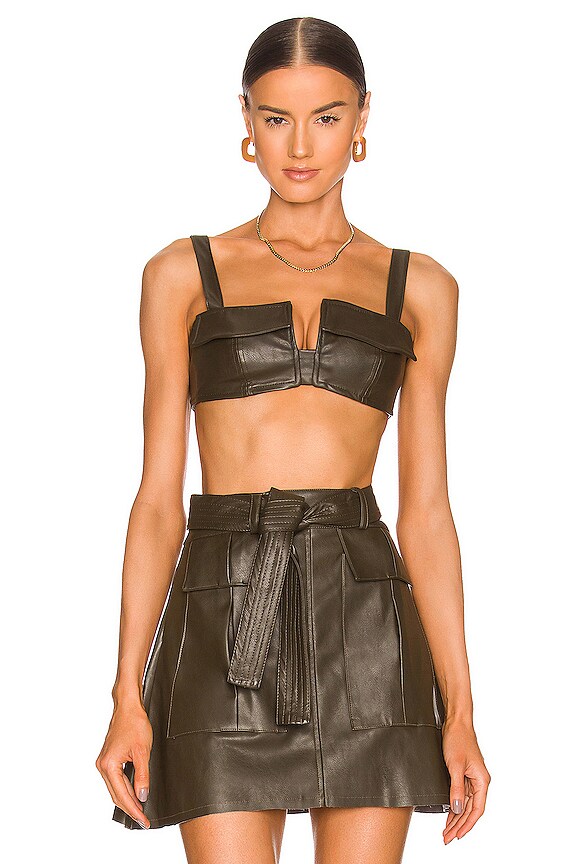 view 1 of 4 Ciara Top in Army Green