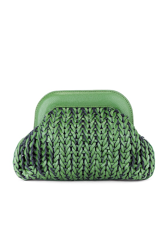 view 2 of 4 POCHETTE PETIT FORMAT HELENA in Deep Artichoke