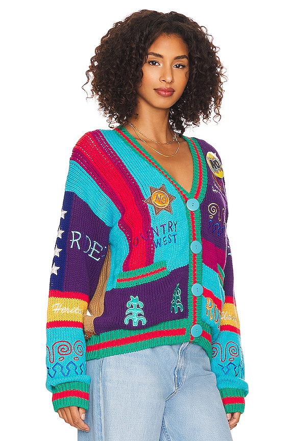 view 2 of 5 GILET WILD WEST in Blue