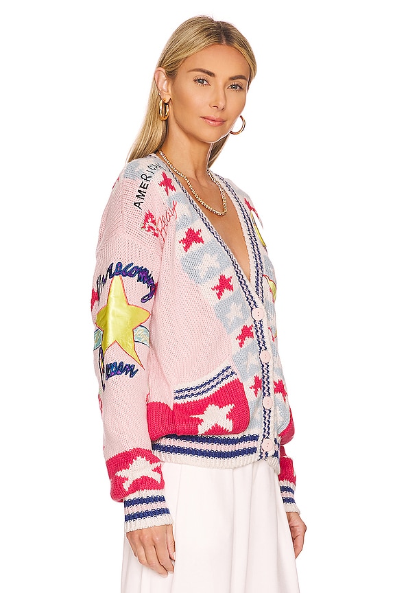 view 2 of 5 American Beauty Cardigan in Pink