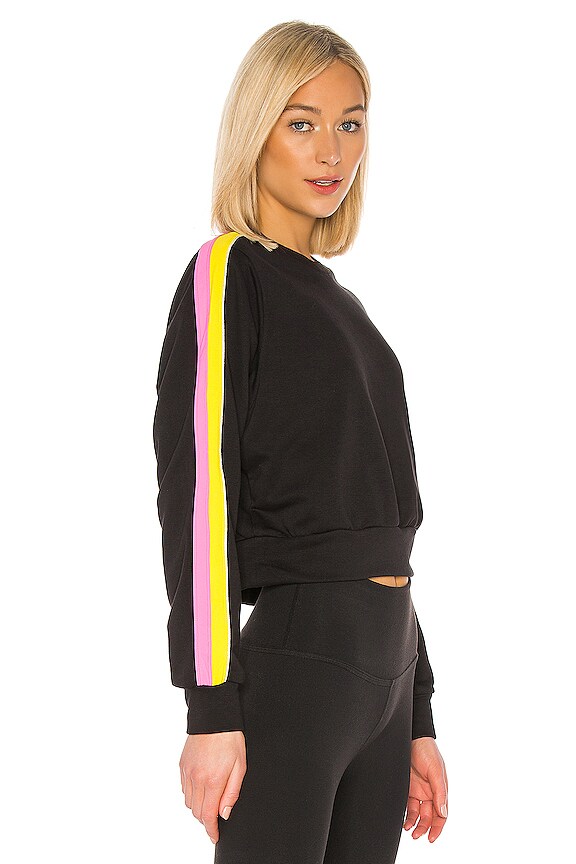 view 2 of 4 SUDADERA IKE in Black & Pink