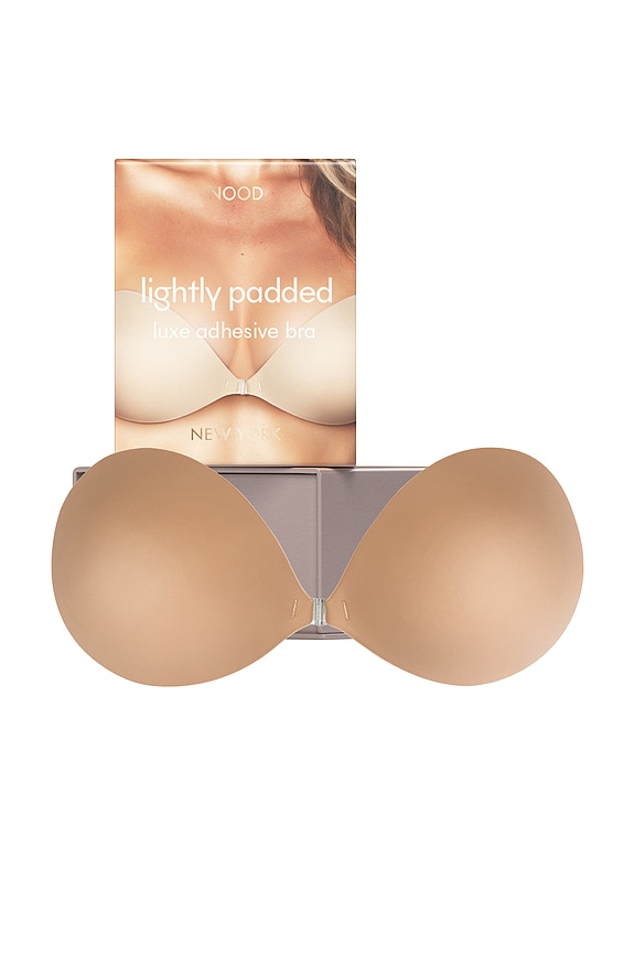 view 1 of 2 Lightly Padded Luxe Adhesive Bra in Soft Tan
