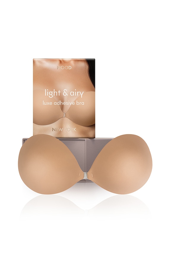 view 1 of 5 Light And Airy Luxe Adhesive Bra in Nude