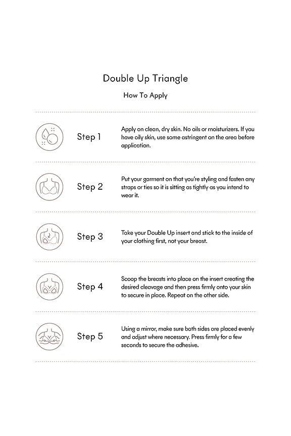 view 2 of 2 Double Up Triangle Inserts in Buff