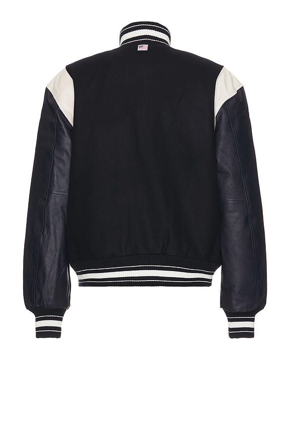 view 2 of 3 Sayonara Varsity Jacket in Dark Navy