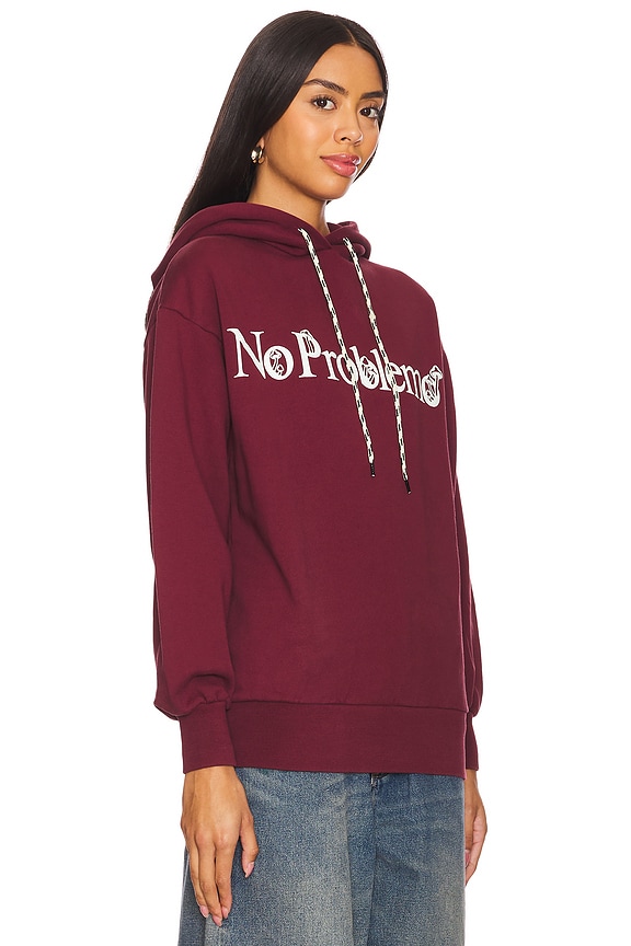 view 2 of 4 ХУДИ FUNGHI PROBLEMO in Burgundy