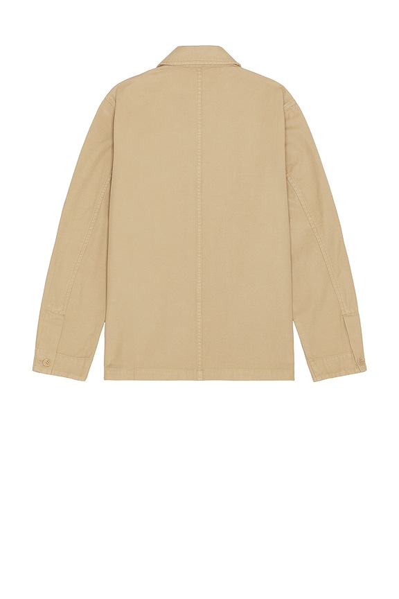 view 2 of 3 Standard Twill Overshirt in Utility Khaki