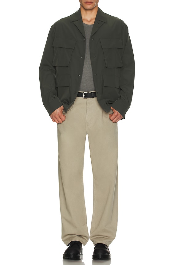 view 2 of 4 Mads Travel Light Overshirt in Black Olive