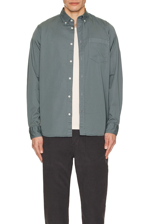 view 3 of 3 シャツ in Light Stone Blue