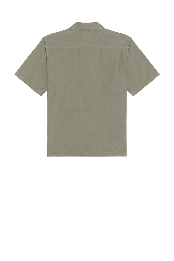 view 2 of 4 Carsten Cotton Tencel Shirt in Mid Khaki